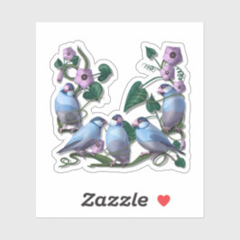 Java mussen  sticker