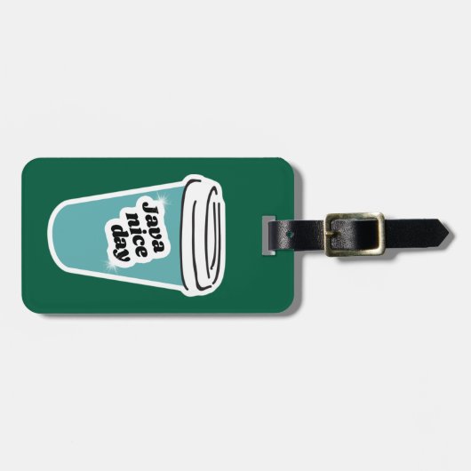 Java Nice Day Bagagelabel (Voorkant horizontaal)