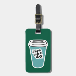 Java Nice Day Bagagelabel