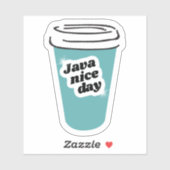 Java Nice Day Vinyl Sticker (Vel)