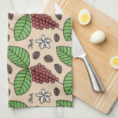 Java-Plant Theedoek (Quarter Fold)