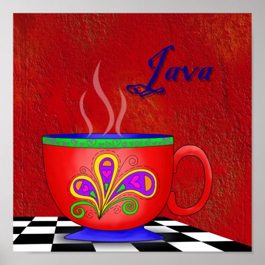 Java-Poster Poster (Voorkant)