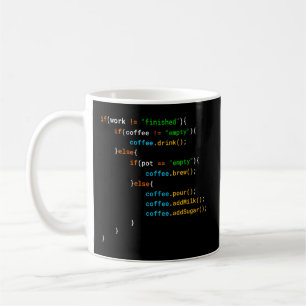 Java Programmeur Koffiecodering voor Coders Koffiemok