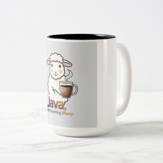 Java Sheep Mok (Voorkant rechts)