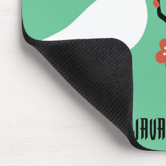 Java sparrow muismat (Hoek)