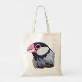 Java Sparrow—simplified  Tote Bag (Achterkant)