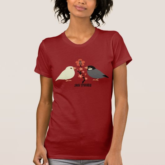 Java sparrow t-shirt (Voorkant)