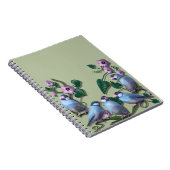 Java sparrows  notitieboek (Rechterzijde)