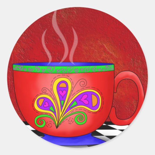 Java Stickers (Voorkant)
