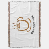 Java Stoom Cup | Houten Gebogen Koffie & Thee Deken (Voorkant Verticaal)