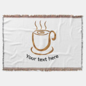 Java Stoom Cup | Houten Gebogen Koffie & Thee Deken (Voorkant)