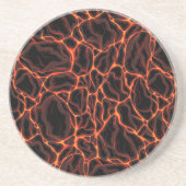 Java-stromen Zandsteen Onderzetter (Voorkant)