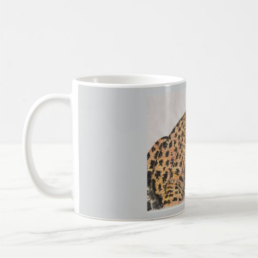 Java tijger koffiemok (Links)
