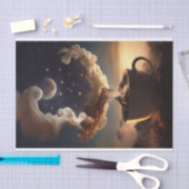 Java Universe, hemelse koffie Tissuepapier (Craft)