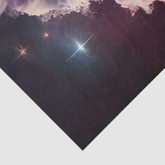 Java Universe, Steaming Coffee Stars Tissuepapier (Detail)