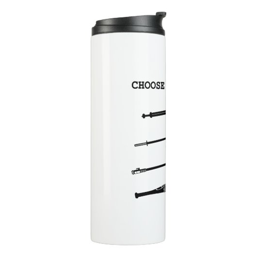 Java versus C+ vs Python vs C Programmeertaal Thermosbeker (Gedraaid links)