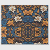 Javaanse Batik patronen inpakpapier (Vlak)