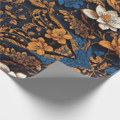 Javaanse Batik patronen inpakpapier (Hoek)