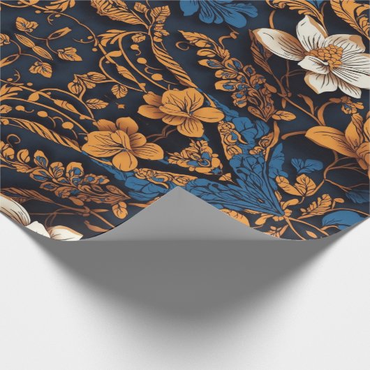 Javaanse Batik patronen inpakpapier (Hoek)