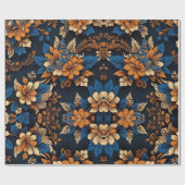 Javaanse Batik patronen, stap herhalende patronen Cadeaupapier (Vlak)