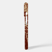 Javaanse batik Textile Wallpaper Pattern Case-Mate iPhone Case (Achterkant / Links)