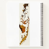 Javaanse draak notitieboek (Achterkant)