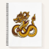 Javaanse draak notitieboek (Voorkant)