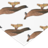Javaanse havikarend vogel cartoon illustratie tafelkleed (Gekanteld)