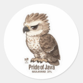 Javaanse Havikarendauw sticker - Indonesische nati