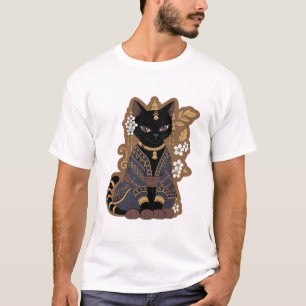 Javaanse kat kunst T-shirt