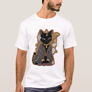 Javaanse kat kunst T-shirt