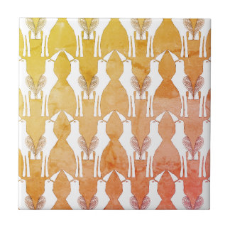 Javan Mina Bird - Decoratieve Tegels Tegeltje