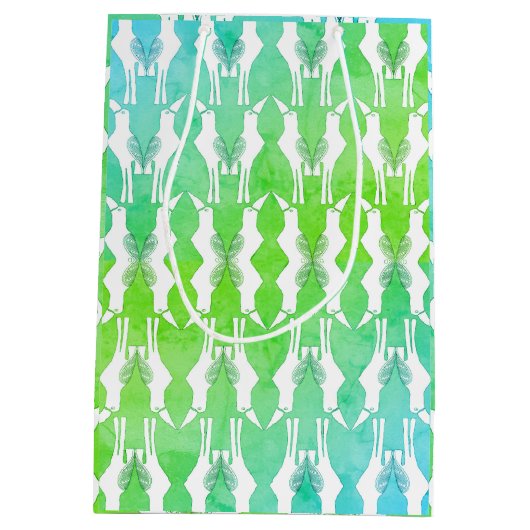 Javan Mina Bird Gift Bag Medium Cadeauzakje (Achterkant)