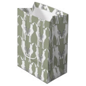 Javan Mina Bird - Inpakpapier Medium Cadeauzakje (Voorkant Gekanteld)