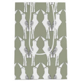 Javan Mina Bird - Inpakpapier Medium Cadeauzakje (Achterkant)