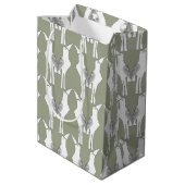 Javan Mina Bird - Inpakpapier Medium Cadeauzakje (Achterkant Gekanteld)