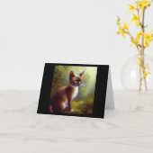 Javanese Cat Kaart (Gele Bloem)