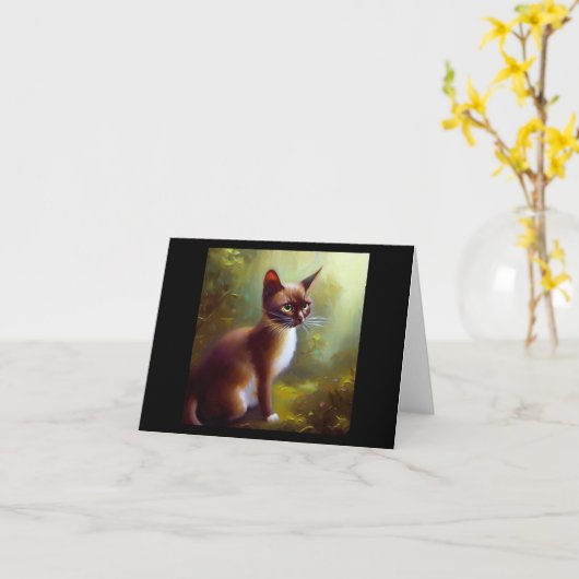 Javanese Cat Kaart (Gele Bloem)