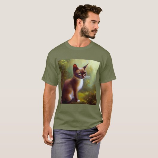 Javanese Cat T-shirt (Voorkant volledig)