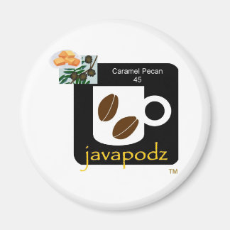 JavaPodz Frig Magnet - Caramel Pecan