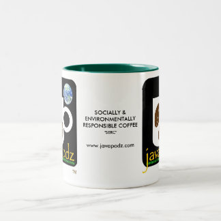 JavaPodz SERC-Mok - Exp Tweekleurige Koffiemok