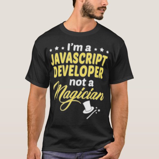 Javascript Developer T-shirt (Voorkant)
