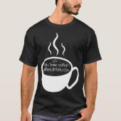 JavaScript HTML Code Drink Koffie T-shirt (Voorkant)