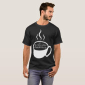 JavaScript HTML Code Drink Koffie T-shirt (Voorkant volledig)