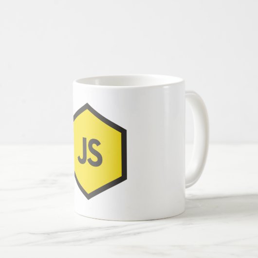 Javascript JS-Mok Koffiemok (Voorkant rechts)