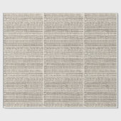 JavaScript-karbonade voor muziek Cadeaupapier (Vlak)