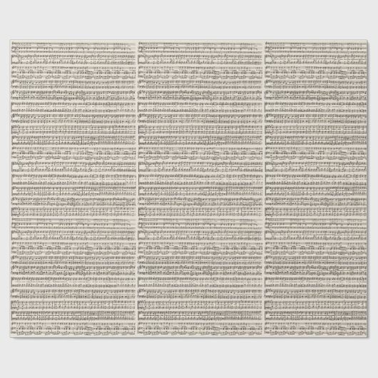 JavaScript-karbonade voor muziek Cadeaupapier (Vlak)