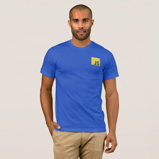 JavaScript Logo T-Shirt (Voorkant volledig)