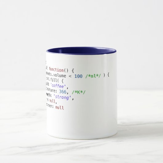 JavaScript-mok voor koffie Mok (Midden)