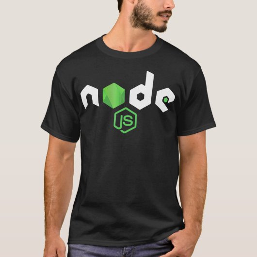 JavaScript Programmer JS Node PC Developers t-shir T-shirt (Voorkant)